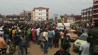 Bamenda : Manifestation des enseignanats anglophones
