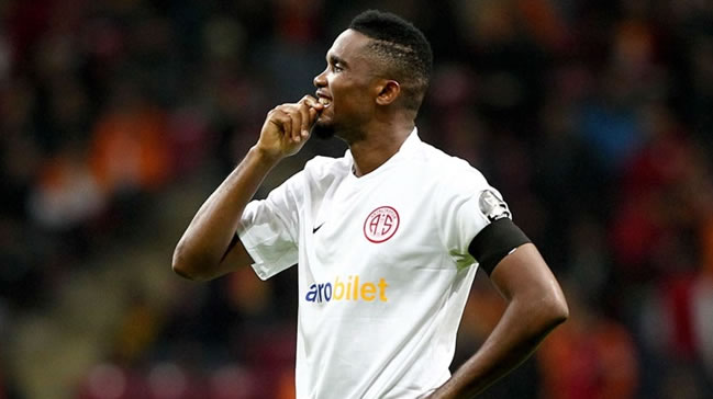 Samuel Eto'o leader offensif de Antalyaspor