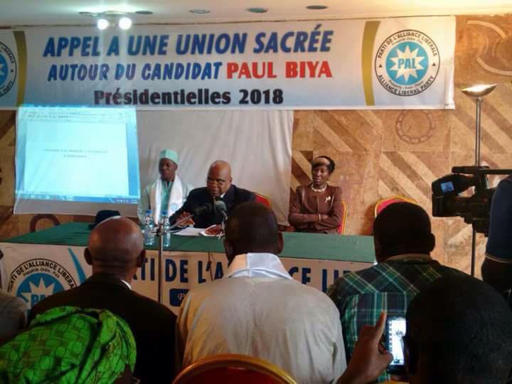 Celestin Bedzigui soutien Paul Biya