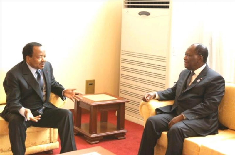 Paul Biya et Ouattara
