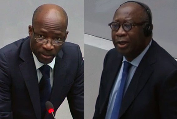Laurent Gbagbo et Charles Ble Goude