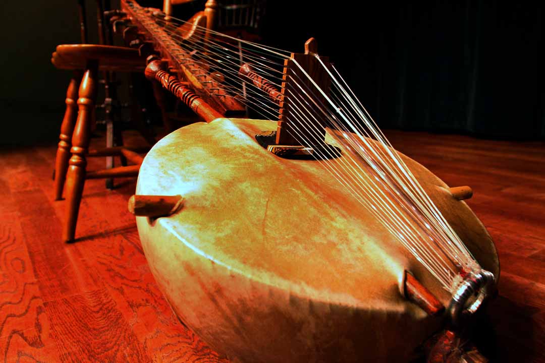 Kora African lute instrument