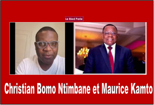 Christian Bomo Ntimbane et Maurice Kamto