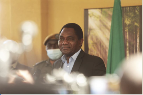 Nouveau president zambie