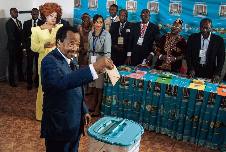 Paul Biya vote