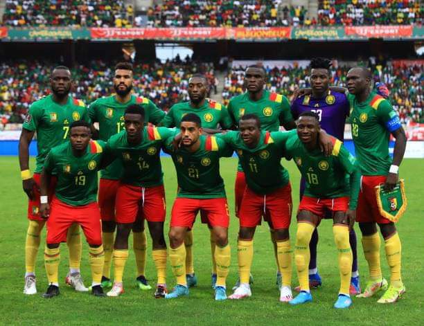 L'équipe nationale du Cameroun