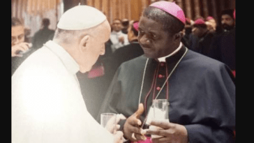 Pape Francois Mgr Andrew Nkea
